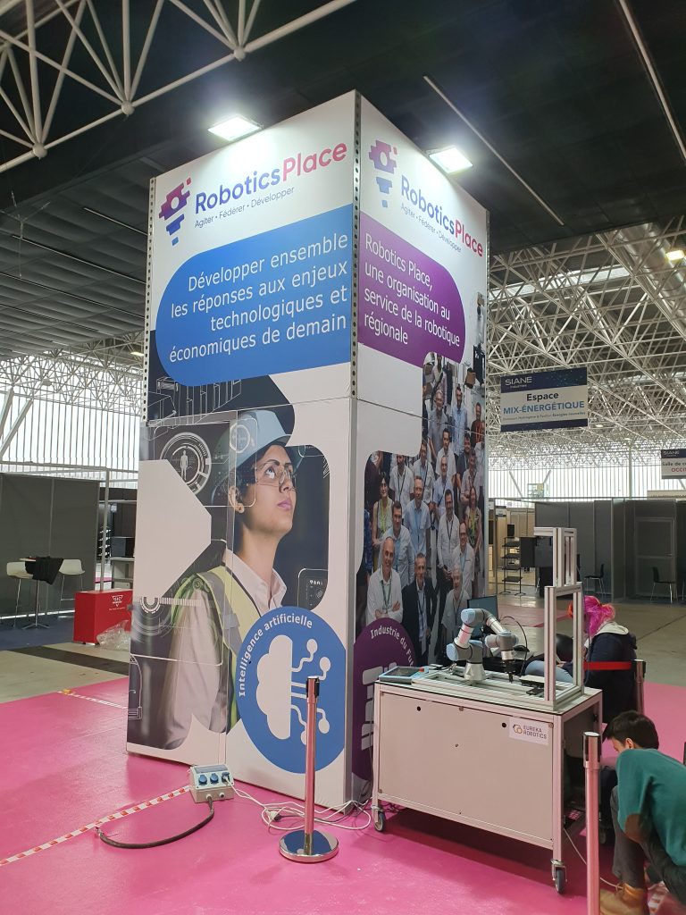 2023년 - SIANE 전시회 Robotics Place 부스